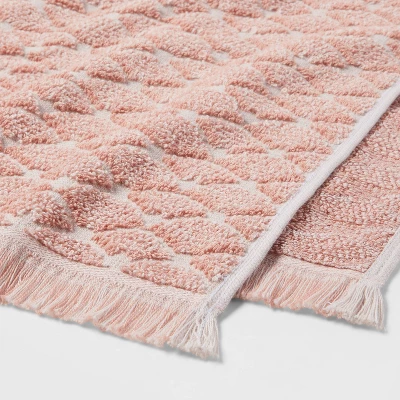 Scallop Towel Clay Pink - Threshold™ 5 Scallop Towel Clay Pink - Threshold™ - Image 3