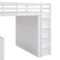 Full Size Loft Bed With Drawers, Desk And Wardrobe - ModernLuxe 21 Full Size Loft Bed With Drawers, Desk And Wardrobe - ModernLuxe -Selected Home Furnishings Store GUEST dcd7b31a 7ff6 44c9 a6f7 94467783eff2