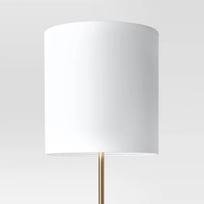 Modern Floor Lamp With Table Brass - Threshold™ 5 Modern Floor Lamp With Table Brass - Threshold™ - Image 3