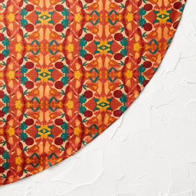 70" Cotton Calling In The Abundance Round Tablecloth With Tassels - Opalhouse™ Designed With Jungalow™ 4 70" Cotton Calling In The Abundance Round Tablecloth With Tassels - Opalhouse™ Designed With Jungalow™ - Image 2