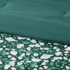Floral Printed Microfiber Reversible Comforter & Sheets Set Dark Green - Room Essentials™ 11 Floral Printed Microfiber Reversible Comforter & Sheets Set Dark Green - Room Essentials™ -Selected Home Furnishings Store GUEST df79204e d53f 4796 9fc1 6fecf011d658