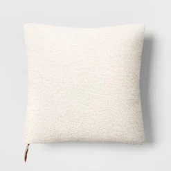Oversized Teddy Boucle Toss Square Throw Pillow - Threshold™ 11 Oversized Teddy Boucle Toss Square Throw Pillow - Threshold™ -Selected Home Furnishings Store GUEST e07367cc c6aa 4de9 aa04 070628f470ca