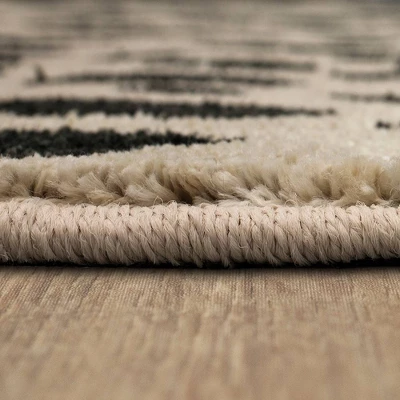 Daffodil Leopard Print Woven Rug - Threshold™ 4 Daffodil Leopard Print Woven Rug - Threshold™ - Image 2