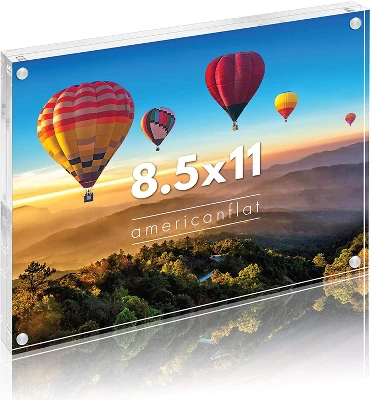 Americanflat Acrylic Picture Frame - Scratch Resistant With Magnetic Corners & Freestanding For Tabletop 12 Americanflat Acrylic Picture Frame - Scratch Resistant With Magnetic Corners & Freestanding For Tabletop - Image 10