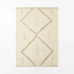 Cedar Hills Plush Geo Print Rug Cream - Threshold™ Designed With Studio McGee -Selected Home Furnishings Store GUEST e21a1c43 b5ed 4260 b717 48277652c9e6