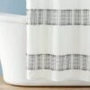 Clipped Jacquard Stripe Shower Curtain Sour Cream/Railroad Gray - Hearth & Hand™ With Magnolia 2 Clipped Jacquard Stripe Shower Curtain Sour Cream/Railroad Gray - Hearth & Hand™ With Magnolia -Selected Home Furnishings Store GUEST e3052c43 cb39 4b76 a3f6 be61deb1d65f