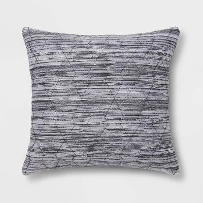 5pc Woven Diamond Stripe Comforter Set Cream/Black - Threshold™ 7 5pc Woven Diamond Stripe Comforter Set Cream/Black - Threshold™ - Image 5