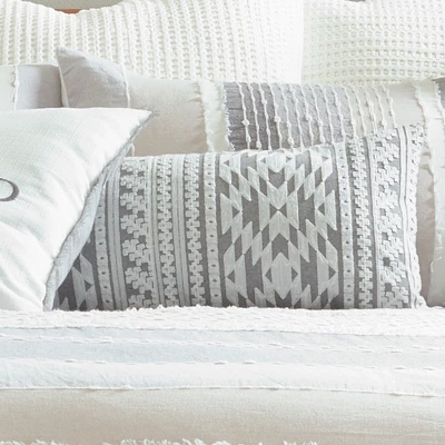 Santander Crewel Stitched Decorative Pillow - Levtex Home 4 Santander Crewel Stitched Decorative Pillow - Levtex Home - Image 2