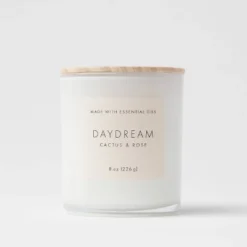 Wood Lidded Glass Wellness Daydream Candle - Threshold™ 11 Wood Lidded Glass Wellness Daydream Candle - Threshold™ -Selected Home Furnishings Store GUEST e7678411 c900 447e 88b9 57b15bd05ed0