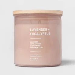 Glass Jar Lavender And Eucalyptus Candle - Threshold™ 11 Glass Jar Lavender And Eucalyptus Candle - Threshold™ -Selected Home Furnishings Store GUEST e81489c4 059a 4f25 9afd 98f3df3af24b