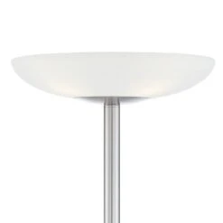 Possini Euro Design Meridian Light Blaster Modern Torchiere Floor Lamp 72" Tall Brushed Nickel LED Frosted Glass Shade For Living Room Bedroom Office 11 Possini Euro Design Meridian Light Blaster Modern Torchiere Floor Lamp 72" Tall Brushed Nickel LED Frosted Glass Shade For Living Room Bedroom Office -Selected Home Furnishings Store GUEST e8673fbc a7f2 4600 98bc edeff2728d6c