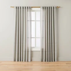 Lace Insert Sheer Curtain Panel - Hearth & Hand™ With Magnolia 10 Lace Insert Sheer Curtain Panel - Hearth & Hand™ With Magnolia -Selected Home Furnishings Store GUEST e88640d0 85a5 44e2 a3cc c3a3935d2f44