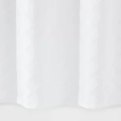 Dyed Clipped Diamond Shower Curtain White - Threshold™ 7 Dyed Clipped Diamond Shower Curtain White - Threshold™ -Selected Home Furnishings Store GUEST e9083fa3 4dae 4049 a274 c3e218597b3c