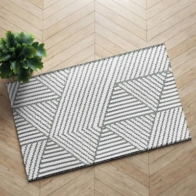 2'3"x3'9" Geo Accent Rug Gray - Project 62™ 3 2'3"x3'9" Geo Accent Rug Gray - Project 62™