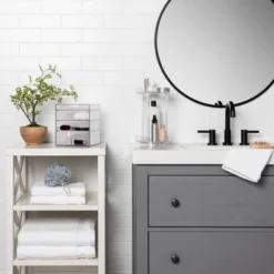 Spinning Turntable Makeup Organizer Clear - Brightroom™