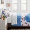 Butterfly Print Microfiber Decorative Bed Set With Throw Blue/Red/White - Room Essentials™ 1 Butterfly Print Microfiber Decorative Bed Set With Throw Blue/Red/White - Room Essentials™ -Selected Home Furnishings Store GUEST ed97f3d3 53a8 41f3 8790 11a72e1de627