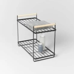 Wood Handle Tiered Vanity Organizer Black - Brightroom™ 7 Wood Handle Tiered Vanity Organizer Black - Brightroom™ -Selected Home Furnishings Store GUEST ef9f504c 19ce 47b2 a3eb d9c7c36c8651