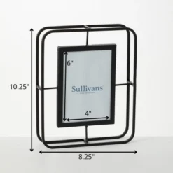 Sullivans Abstract Wire Tabletop Frame 10.25"H Black 13 Sullivans Abstract Wire Tabletop Frame 10.25"H Black -Selected Home Furnishings Store GUEST f092487b 170b 4bec b7f6 ad8c9ab3a791