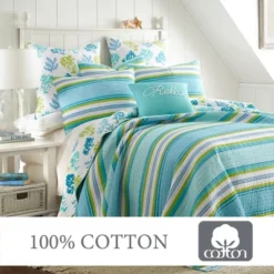 Cozumel Quilt Set - Coastal Multicolor - Levtex Home 11 Cozumel Quilt Set - Coastal Multicolor - Levtex Home -Selected Home Furnishings Store GUEST f21eb4a5 c6e0 4789 bbc4 38c68ffb50b2