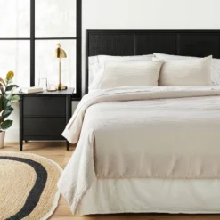 Slub Center Stripe Comforter Set - Hearth & Hand™ With Magnolia 7 Slub Center Stripe Comforter Set - Hearth & Hand™ With Magnolia -Selected Home Furnishings Store GUEST f2667ca1 8c6b 4952 ac47 8de55103570d