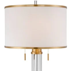 Possini Euro Design Cadence Modern Floor Lamp Standing 62" Tall Crystal Glass Column Satin Brass Linen Drum Shade For Living Room Bedroom Office House 12 Possini Euro Design Cadence Modern Floor Lamp Standing 62" Tall Crystal Glass Column Satin Brass Linen Drum Shade For Living Room Bedroom Office House -Selected Home Furnishings Store GUEST f4d9487e bd8e 4d4e ab08 6d302613901b