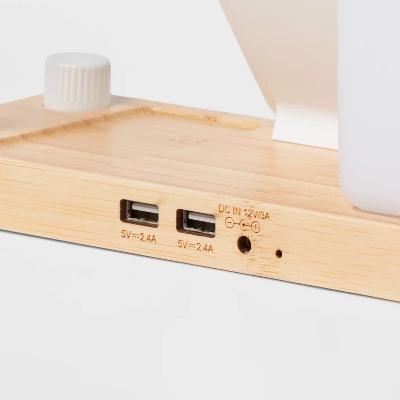 Desk Lamp With Wireless Charging And Storage Compartment (Includes LED Light Bulb) - Brightroom™ 5 Desk Lamp With Wireless Charging And Storage Compartment (Includes LED Light Bulb) - Brightroom™ - Image 3