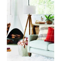 Oak Wood Tripod Floor Lamp Dark Brown - Threshold™ 16 Oak Wood Tripod Floor Lamp Dark Brown - Threshold™ -Selected Home Furnishings Store GUEST f662f2ec 6ed0 4f35 8681 9ea5c84bfc7c