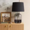 Smoked Glass Table Lamp Black (Includes LED Light Bulb) - Threshold™ 1 Smoked Glass Table Lamp Black (Includes LED Light Bulb) - Threshold™ -Selected Home Furnishings Store GUEST f6ea20fb 05c7 4624 a202 ee030a752c6a