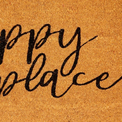 Juvale Natural Coco Coir Large Door Mat, Happy Place Long Outdoor Rug, 17 X 60 In 7 Juvale Natural Coco Coir Large Door Mat, Happy Place Long Outdoor Rug, 17 X 60 In - Image 5