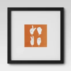 Set Of 9 Gallery Frame Set 10" X 10" Matted To 5" X 5" Black - Room Essentials™ 21 Set Of 9 Gallery Frame Set 10" X 10" Matted To 5" X 5" Black - Room Essentials™ -Selected Home Furnishings Store GUEST f789d878 5fd4 4ad1 974a e96f082d197a