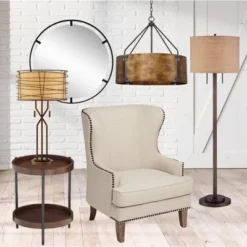 Possini Euro Design Garth Modern Floor Lamp Standing 63 1/2" Tall Oil Rubbed Bronze Burlap Fabric Drum Shade For Living Room Bedroom Office House Home 15 Possini Euro Design Garth Modern Floor Lamp Standing 63 1/2" Tall Oil Rubbed Bronze Burlap Fabric Drum Shade For Living Room Bedroom Office House Home -Selected Home Furnishings Store GUEST f7aee0b5 d8b0 4591 86dc 4e13eb09dde3