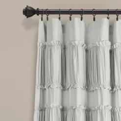 Set Of 2 Nova Ruffle Light Filtering Curtain Panels - Lush Décor 6 Set Of 2 Nova Ruffle Light Filtering Curtain Panels - Lush Décor -Selected Home Furnishings Store GUEST fadba690 4ea4 46ef 90d2 9539f9ea2805