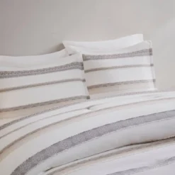 Madison Park 5pc Cove Clipped Jacquard Comforter Set White/Assorted Beiges 13 Madison Park 5pc Cove Clipped Jacquard Comforter Set White/Assorted Beiges -Selected Home Furnishings Store GUEST fd05b8f6 89ca 411c b783 644df258ccaa