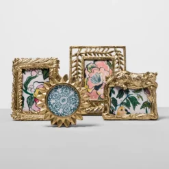 4" X 4" Cast Sunburst Frame Gold - Opalhouse™ 7 4" X 4" Cast Sunburst Frame Gold - Opalhouse™ -Selected Home Furnishings Store GUEST fd37b239 5c24 4dd7 9ffd e03c865a7260