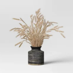 Grass Arrangement In Ceramic Pot Black - Threshold™ 11 Grass Arrangement In Ceramic Pot Black - Threshold™ -Selected Home Furnishings Store GUEST feadbbf9 25c2 45e5 ba31 61ab6f1faca8